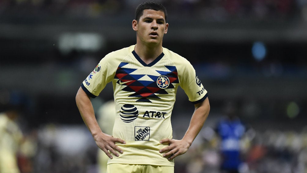 Richard Sánchez jugando con América