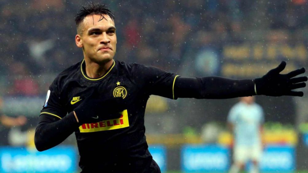 Lautaro, en un partido del Inter