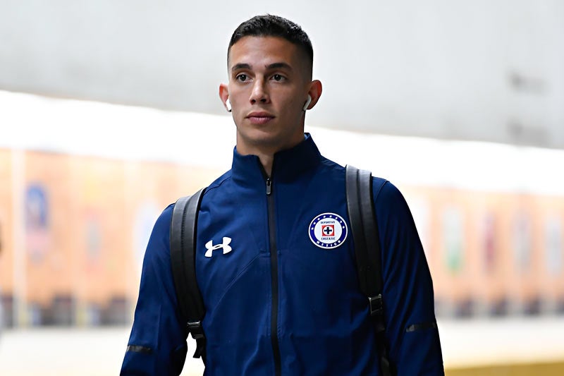 Marcone en su etapa como jugador de Cruz Azul