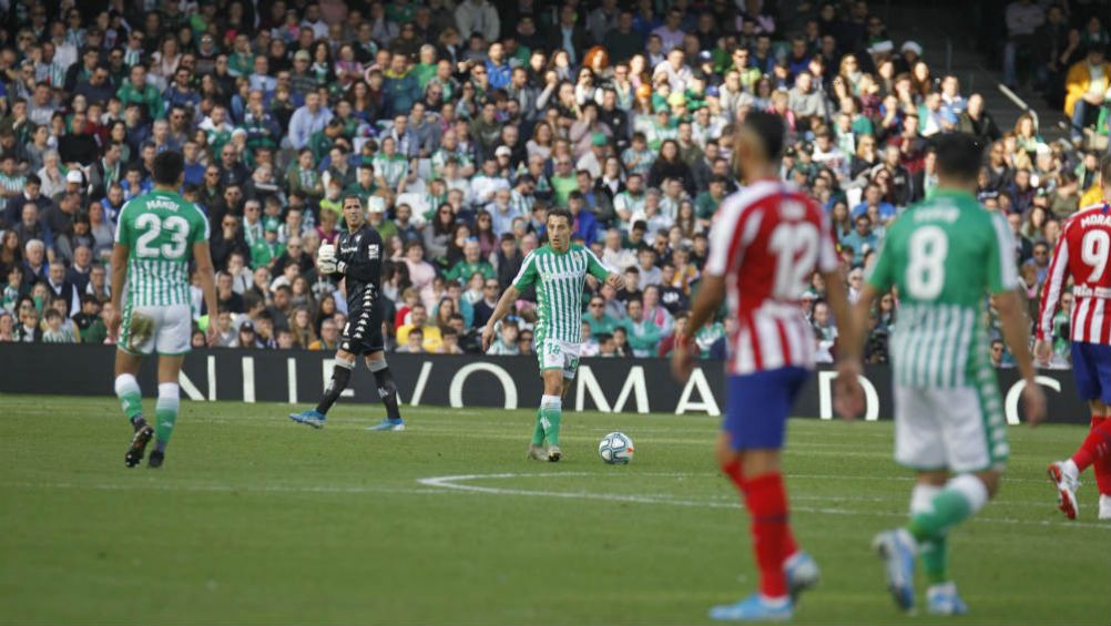 Guardado, en el partido contra Atlético