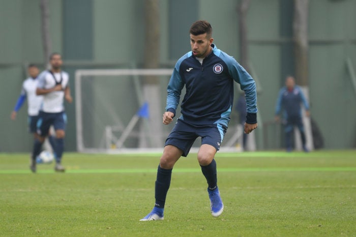 Ceppelini, en un entrenamiento