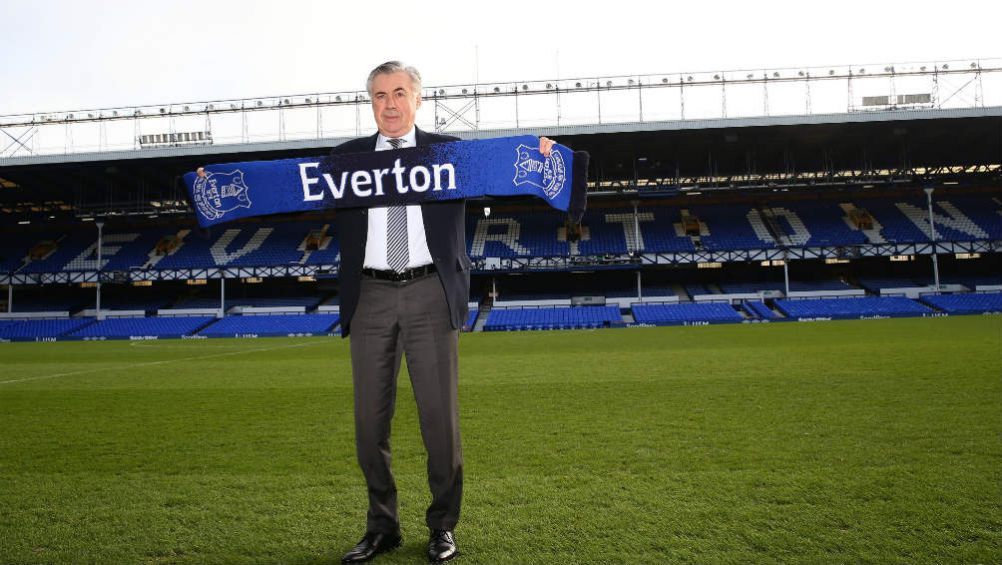 Ancelotti, en su presentación con Everton