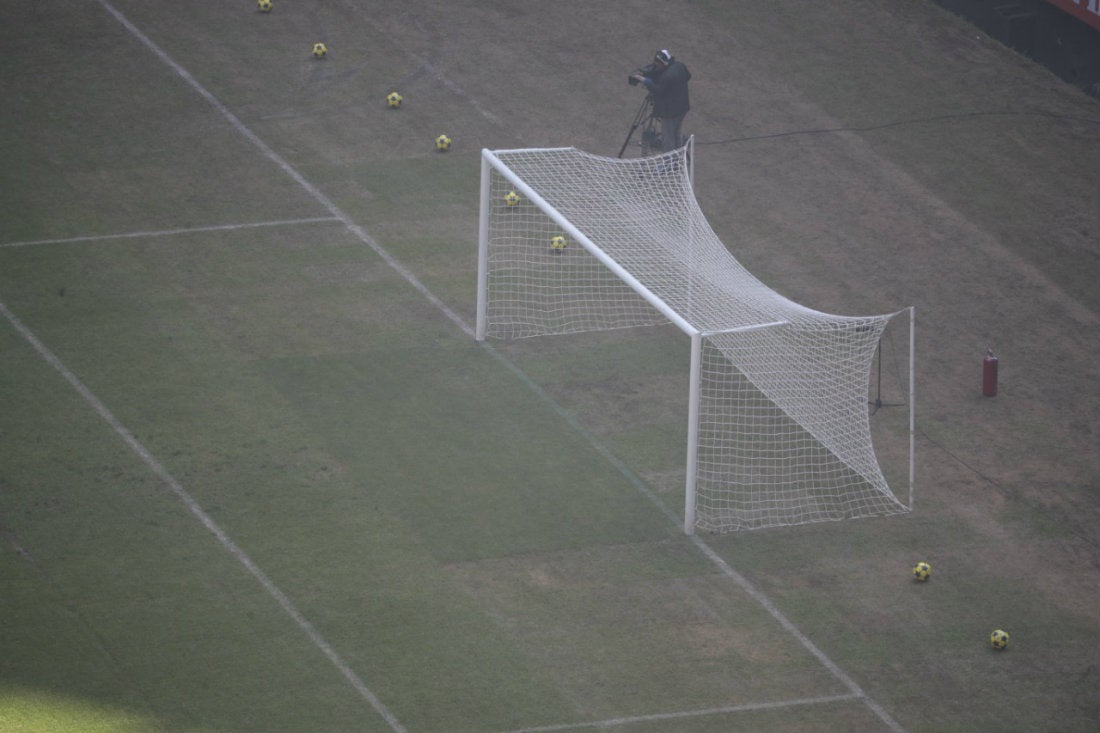 Estadio Azteca en el entrenamiento a puerta abierta del América