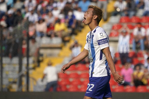 Keisuke Honda como jugador de Pachuca