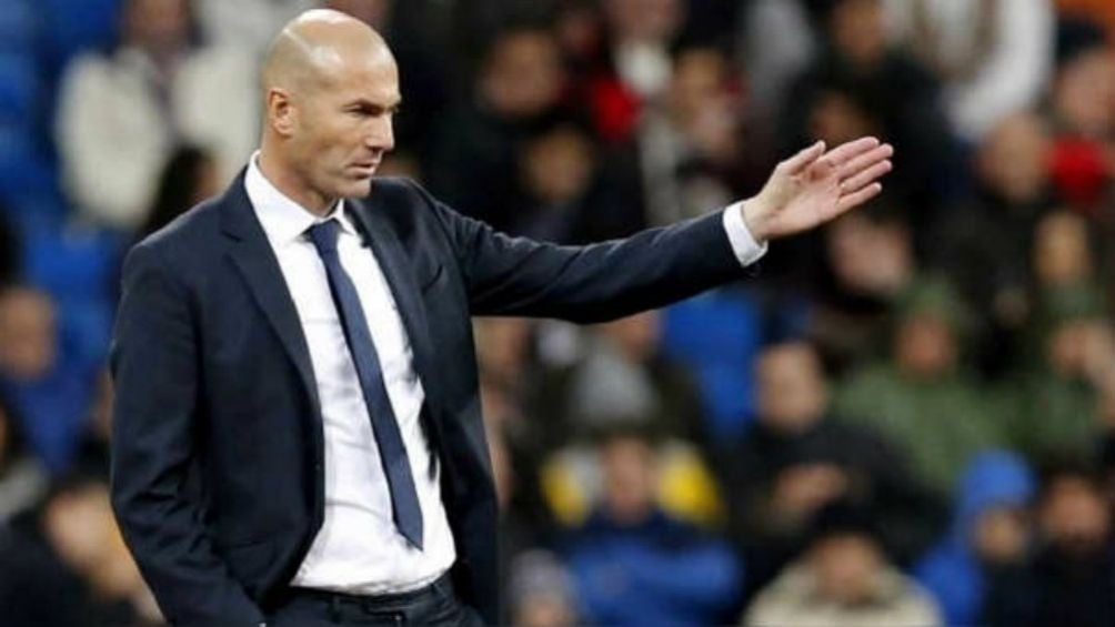 Zinedine Zidane, entrenador del Real Madrid