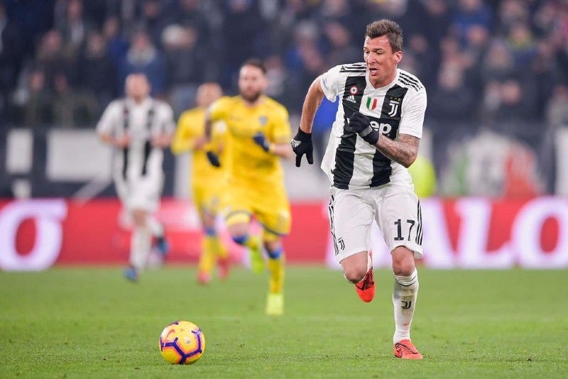  Mario Madzukic jugando con Juventus