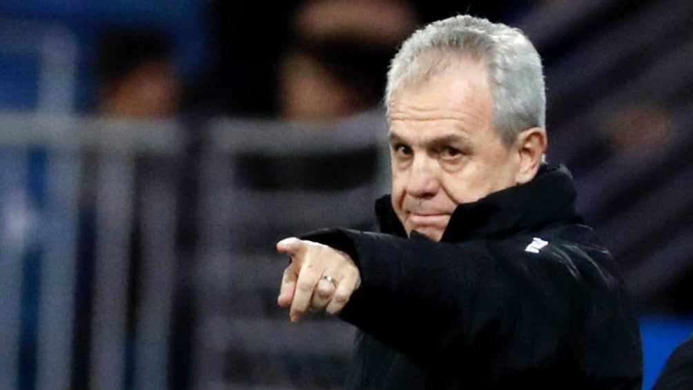 Javier Aguirre, mientras dirige al Leganés en La Liga