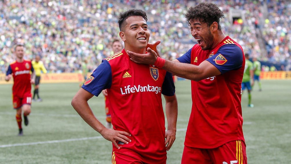 Saucedo tuvo buenos pasajes con Real Salt Lake de la MLS