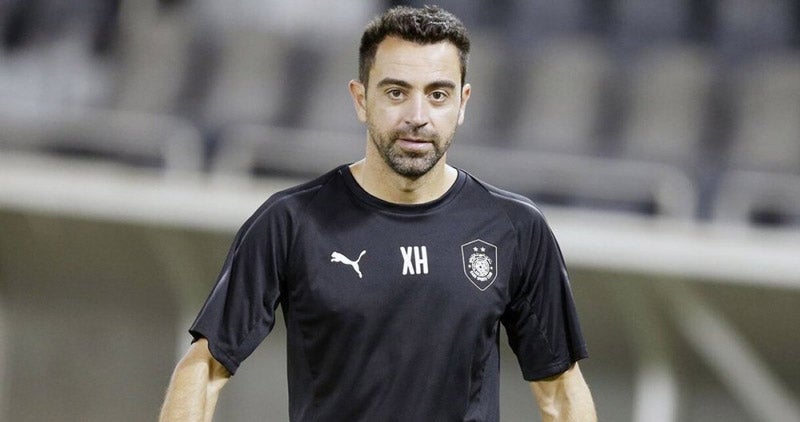 Xavi Hernández previo a un duelo del Al Sadd