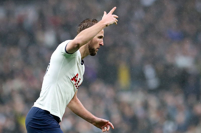 Harry Kane festeja su gol contra Brighton