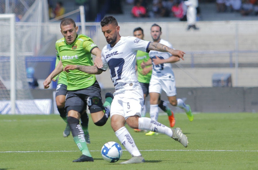 Contra FC Juárez fue el último juego del 'Tolu' en Pumas