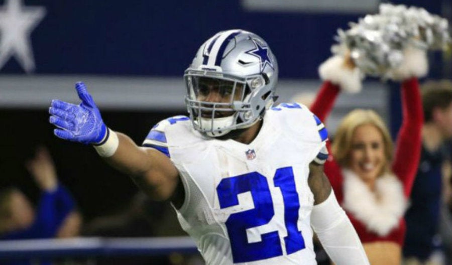 Ezekiel Elliot en juego con los Dallas Cowboys