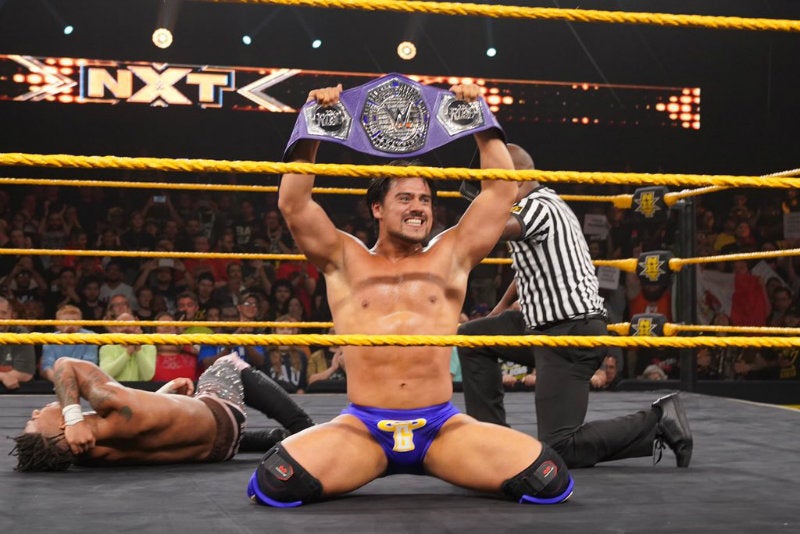 Ángel Garza, campeón crucero de NXT