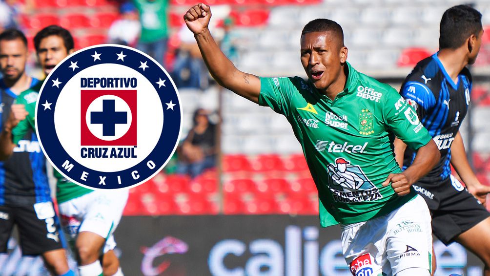 Cruz Azul: Pedro Aquino en un partido con León