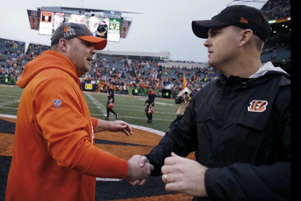 Freddie Kitchens y Zac Taylor