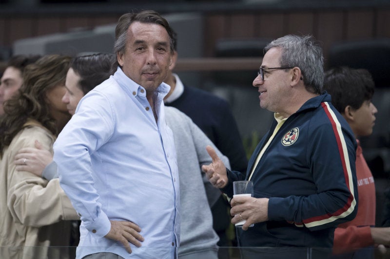 Emilio Azcárraga en el Estadio Azteca