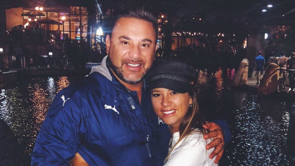 Antonio Mohamed y su hija Mayra