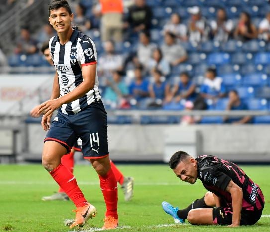 Zaldívar, durante un juego con La Pandilla