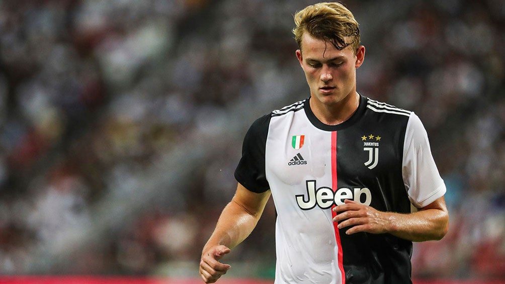 Matthijs de Ligt, en un partido con la Juventus