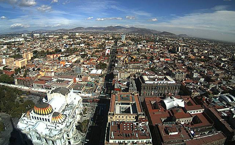 Panorámica de la capital del país