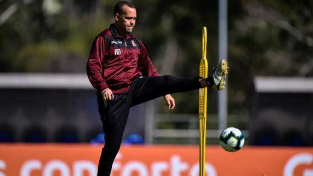 Dudamel en un entrenamiento con Venezuela 