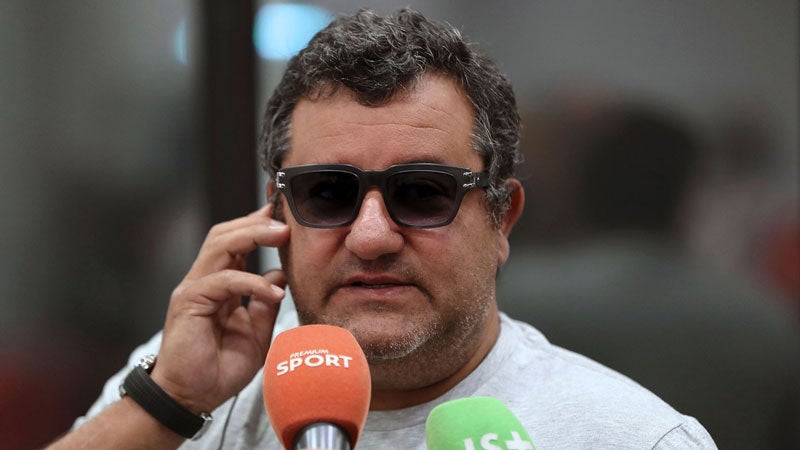 Mino Raiola, agente de Matthijs de Ligt