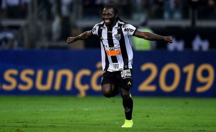 Yimmi Chará como jugador de Atlético Mineiro