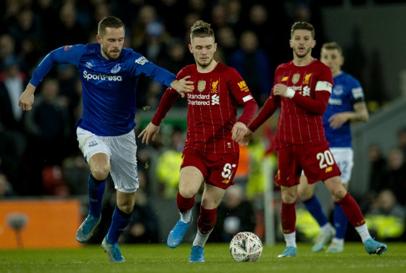 Liverpool vs Everton en partido de la FA Cup