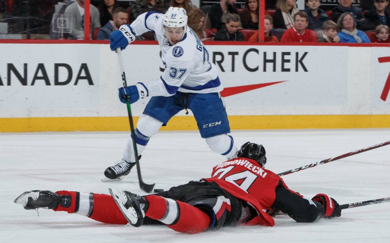 Los Ottawa Senators cayeron ante Tampa Bay