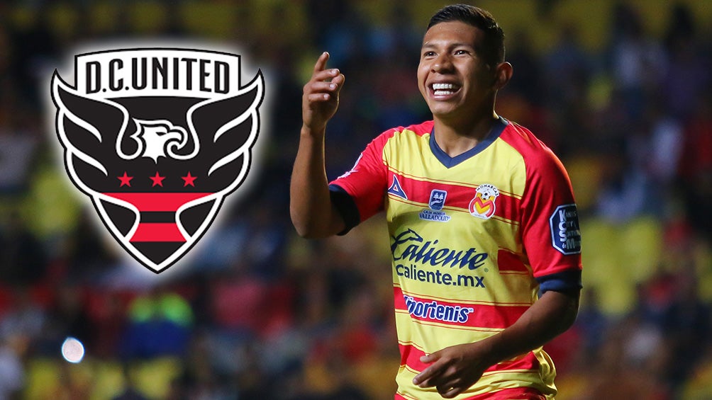 Edison Flores, en festejo con Morelia