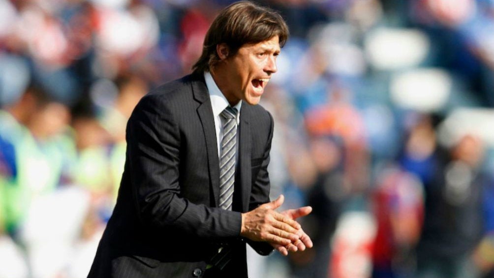 Matías Almeyda durante un partido de la MLS