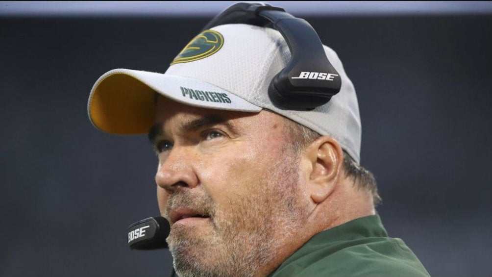 McCarthy en un juego con los Packers