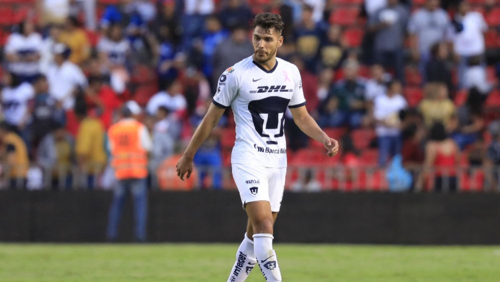 Freire, después de un partido de Pumas