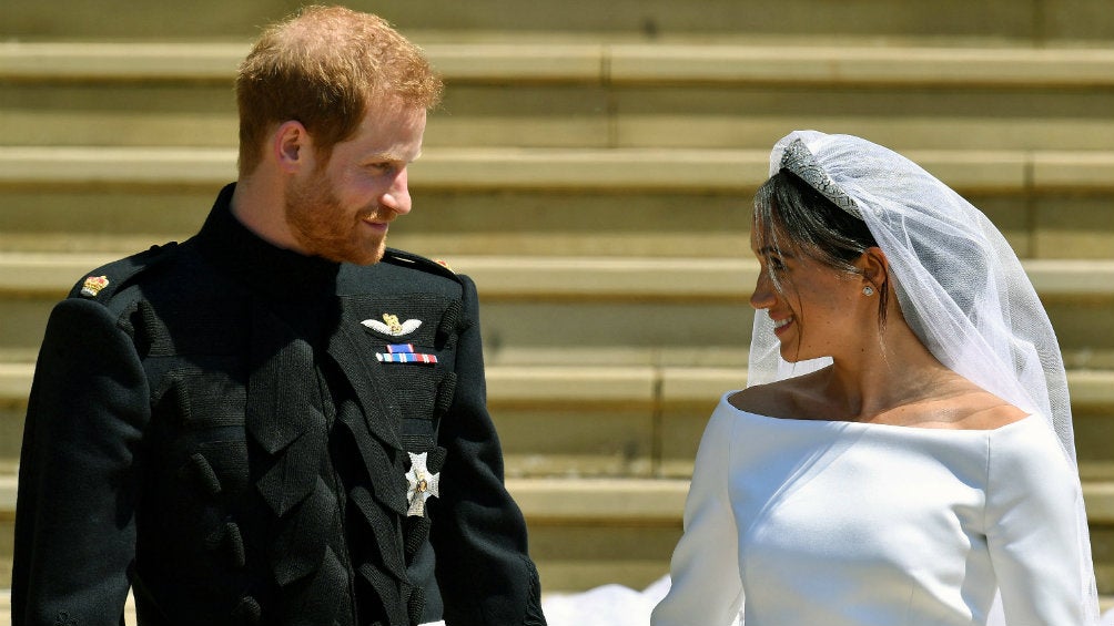 El príncipe Harry y Meghan Markle tras su boda