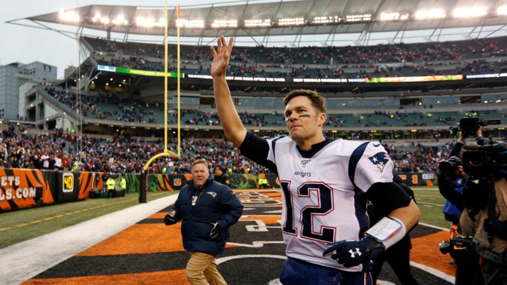 Tom Brady tras un partido disputado en Cincinnati