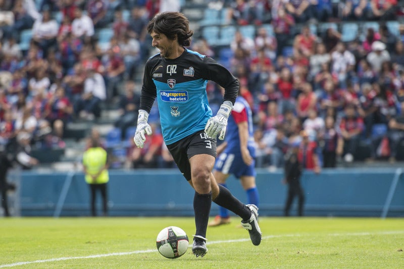 Federico Vilar en un juego de leyendas