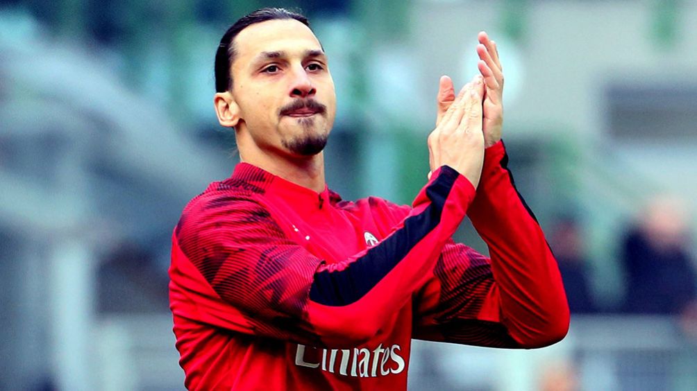 Ibrahimovic en su regreso al Milan