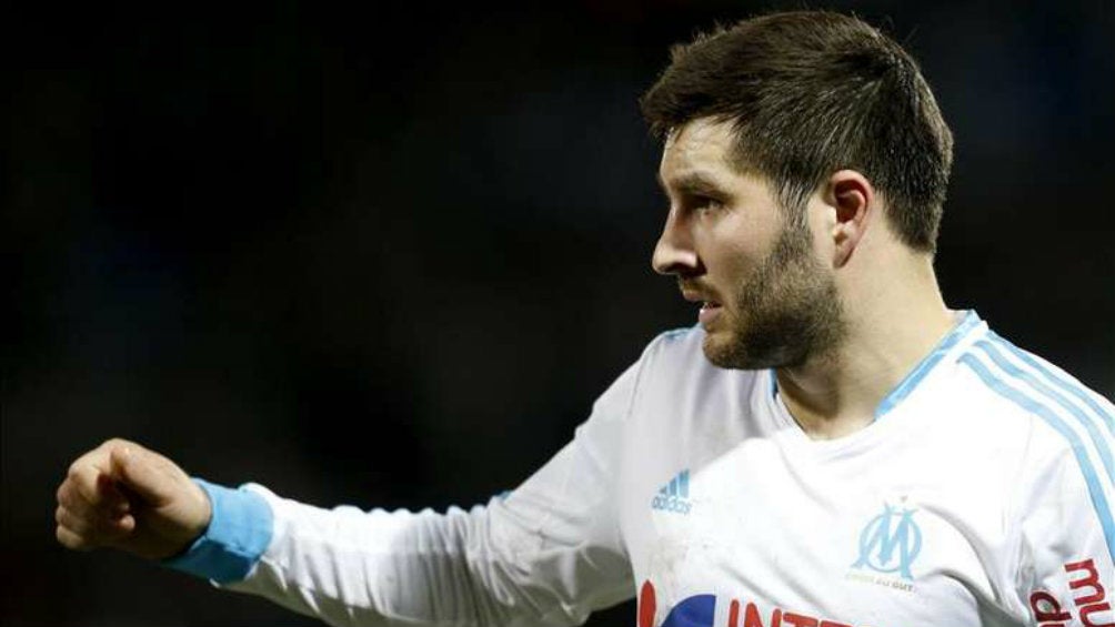 André-Pierre Gignac, durante su etapa con Marsella