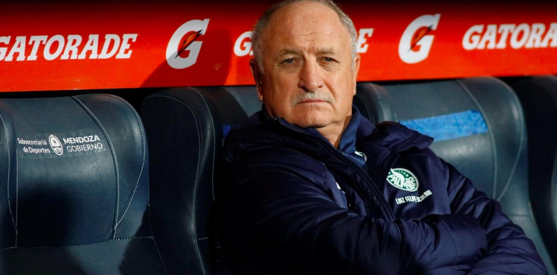 Scolari previó a un juego del Palmeiras en Libertadores 