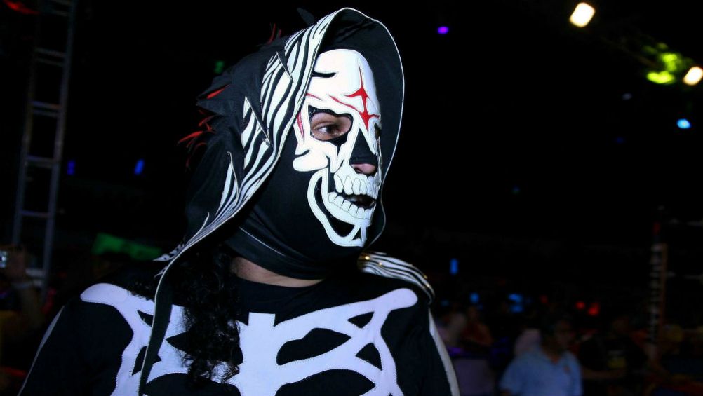 La Parka, durante una pelea