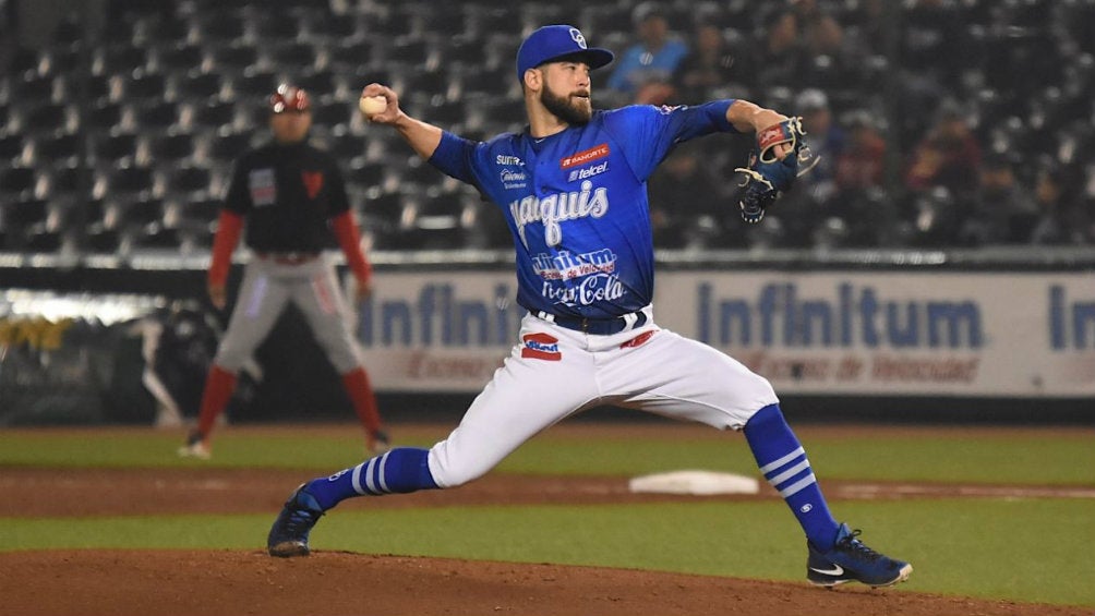 Yaquis: Brandon Compton en la lomita