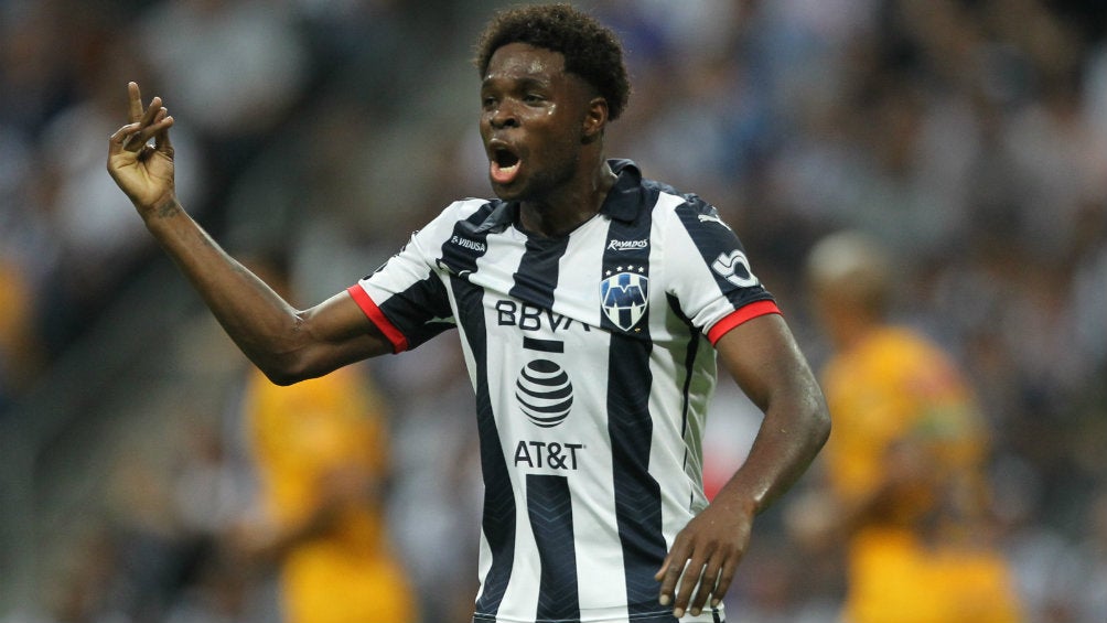 Avilés Hurtado durante un partido con Monterrey