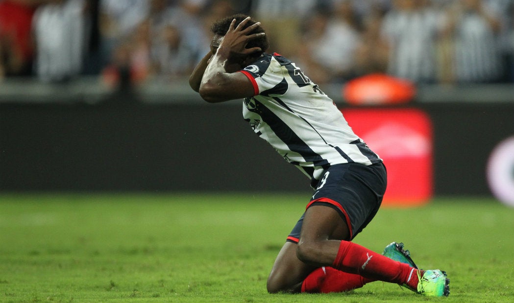 Avilés Hurtado durante un partido con Monterrey