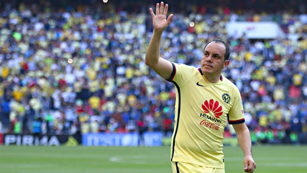 Cuauhtémoc Blanco durante un juego en el 2016