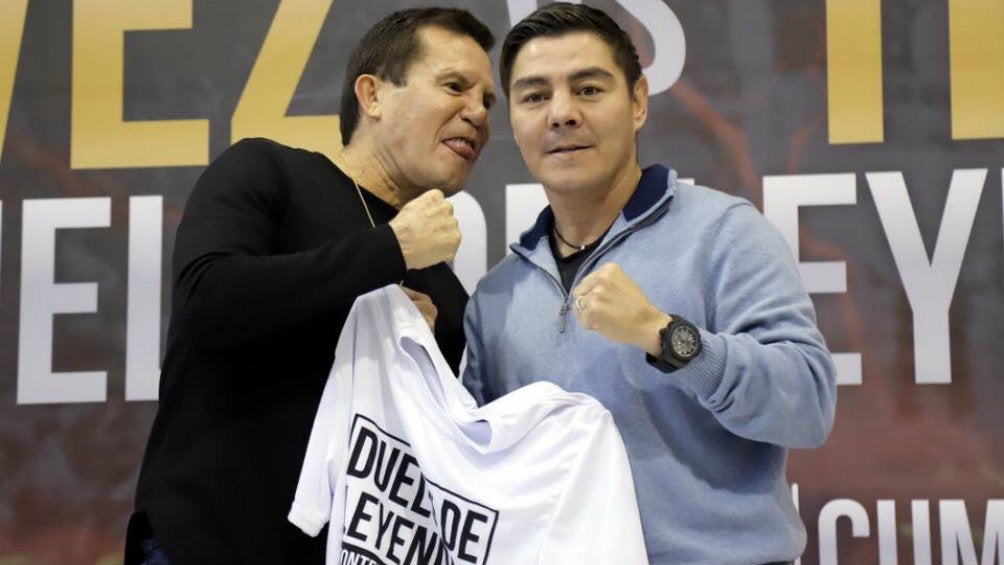 Julio César Cháves y Jorge Arce presentaron segundo combate