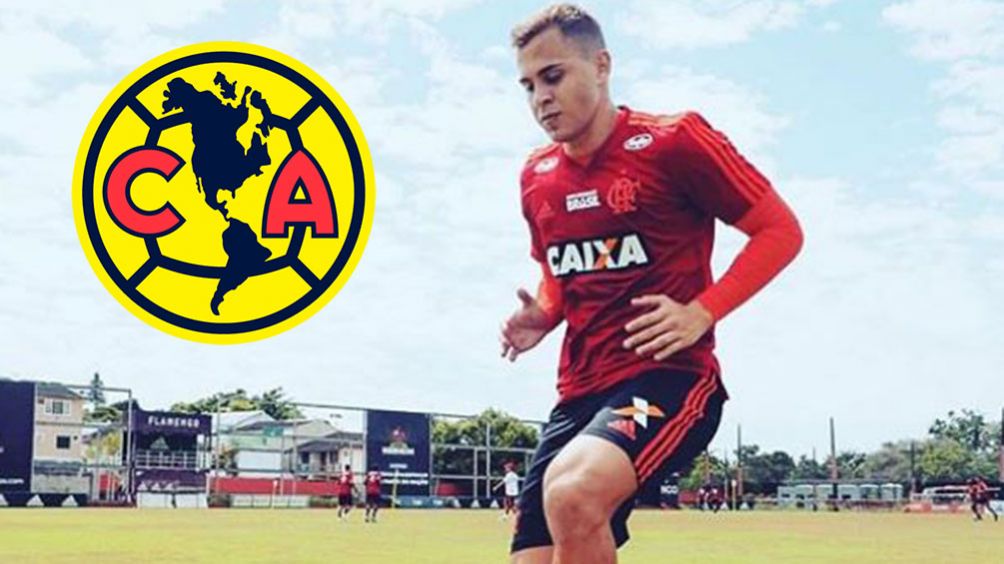 Robert Piris, en un entrenamiento con Flamengo 