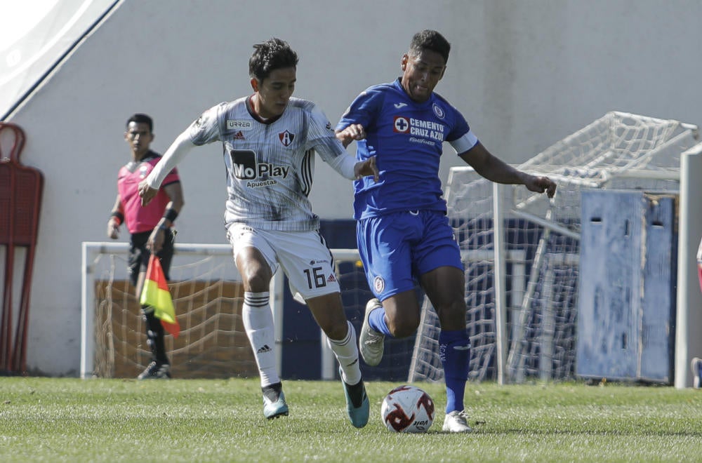 Romo, durante un juego de la Sub 20 de La Máquina