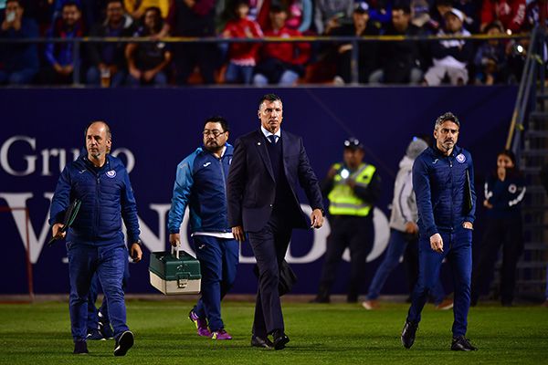 El técnico de Cruz Azul tras el juego contra San Luis