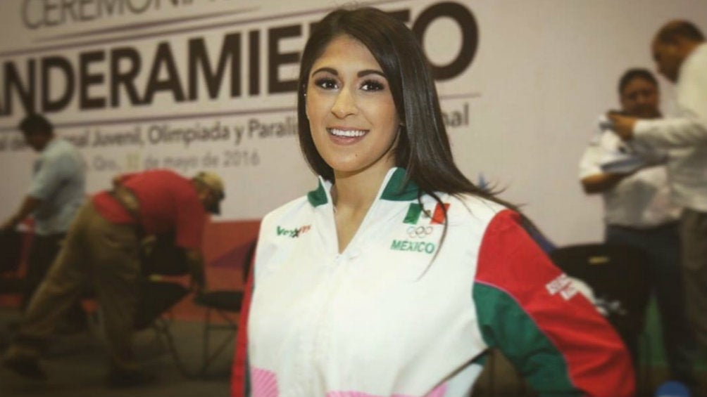 Paola Pliego cuando competía para México