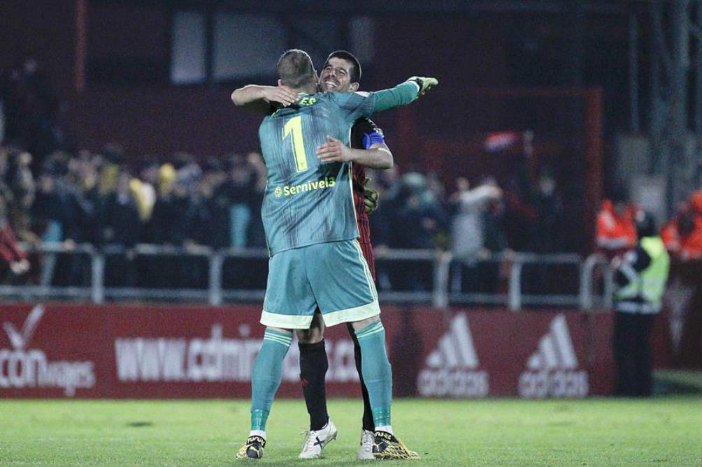 El equipo de la segunda división española festeja su triunfo 